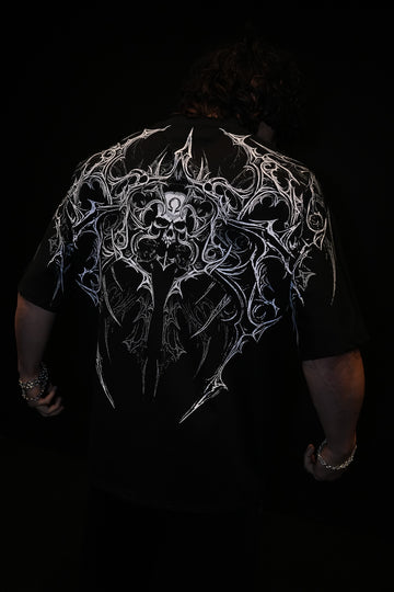 Deathwing Oversized T-shirt [VOID BLACK] MEN'S BF COLL 2025