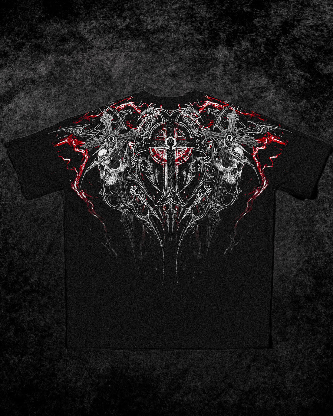 Resurrection Oversized T-shirt [HEAVENLY RED]