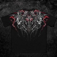 Resurrection Oversized T-shirt [HEAVENLY RED]