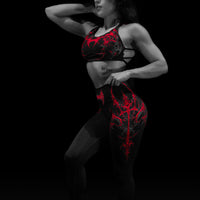 Void Tech™ Death Veil Sports Bra [NIGHTMARE]