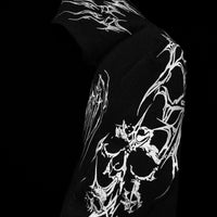 Doomslayer Oversized pullover hoodie [VOID BLACK]