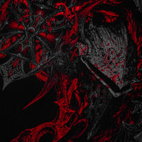 Berserker Oversized Zip-up Hoodie [HELLFIRE]