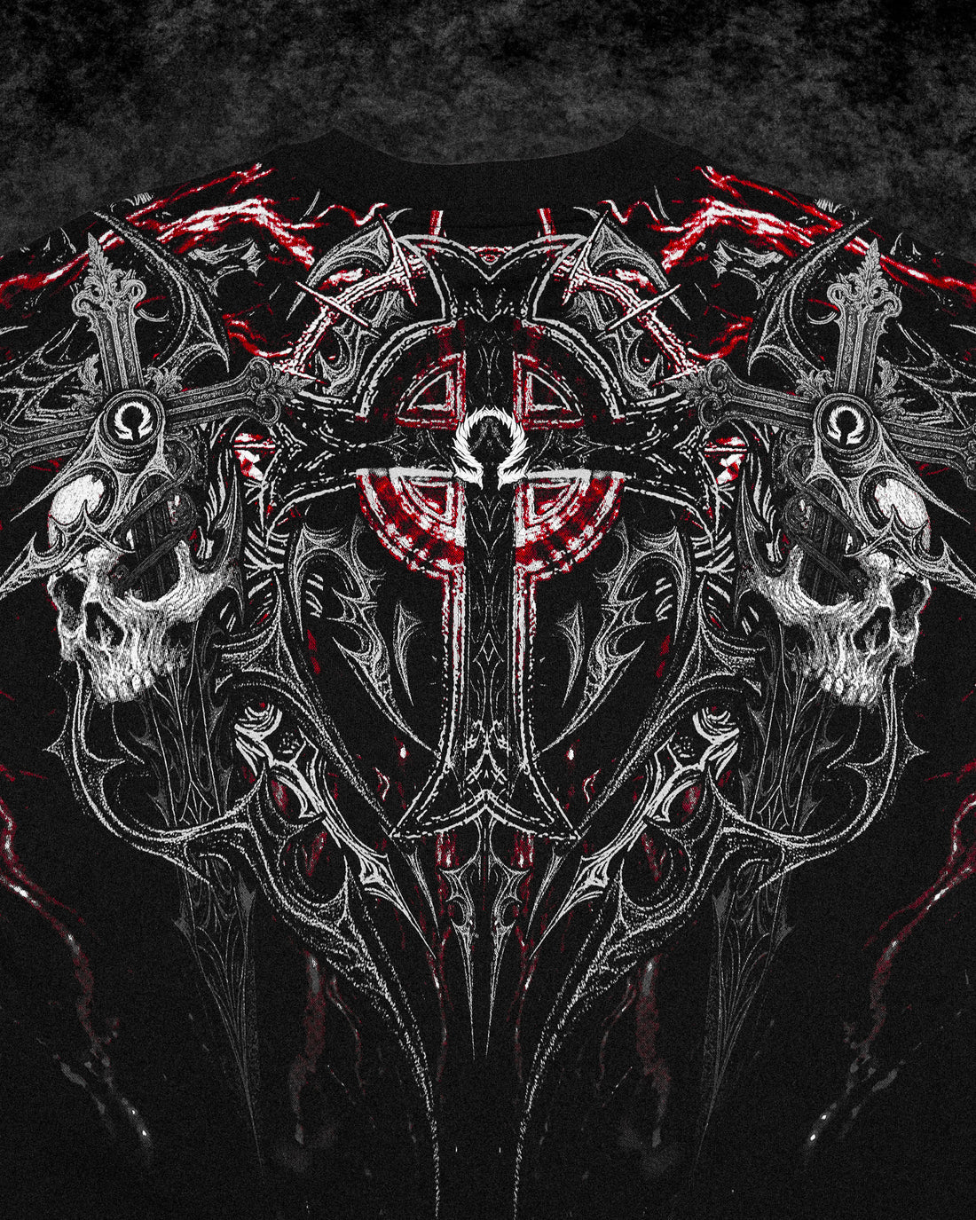 Resurrection Oversized T-shirt [HEAVENLY RED]
