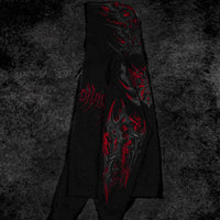 Berserker Oversized Zip-up Hoodie [HELLFIRE]