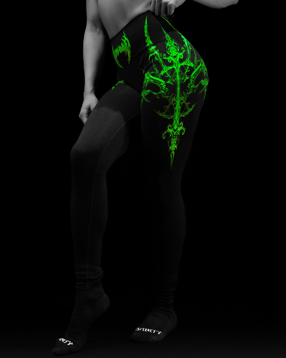 Void Tech™ Divine Ruin Leggings [GLOW IN THE DARK]