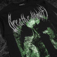 Death Portrait Oversized Longsleeve T-shirt [SOMBER]