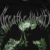 Death Portrait Oversized Longsleeve T-shirt [SOMBER]