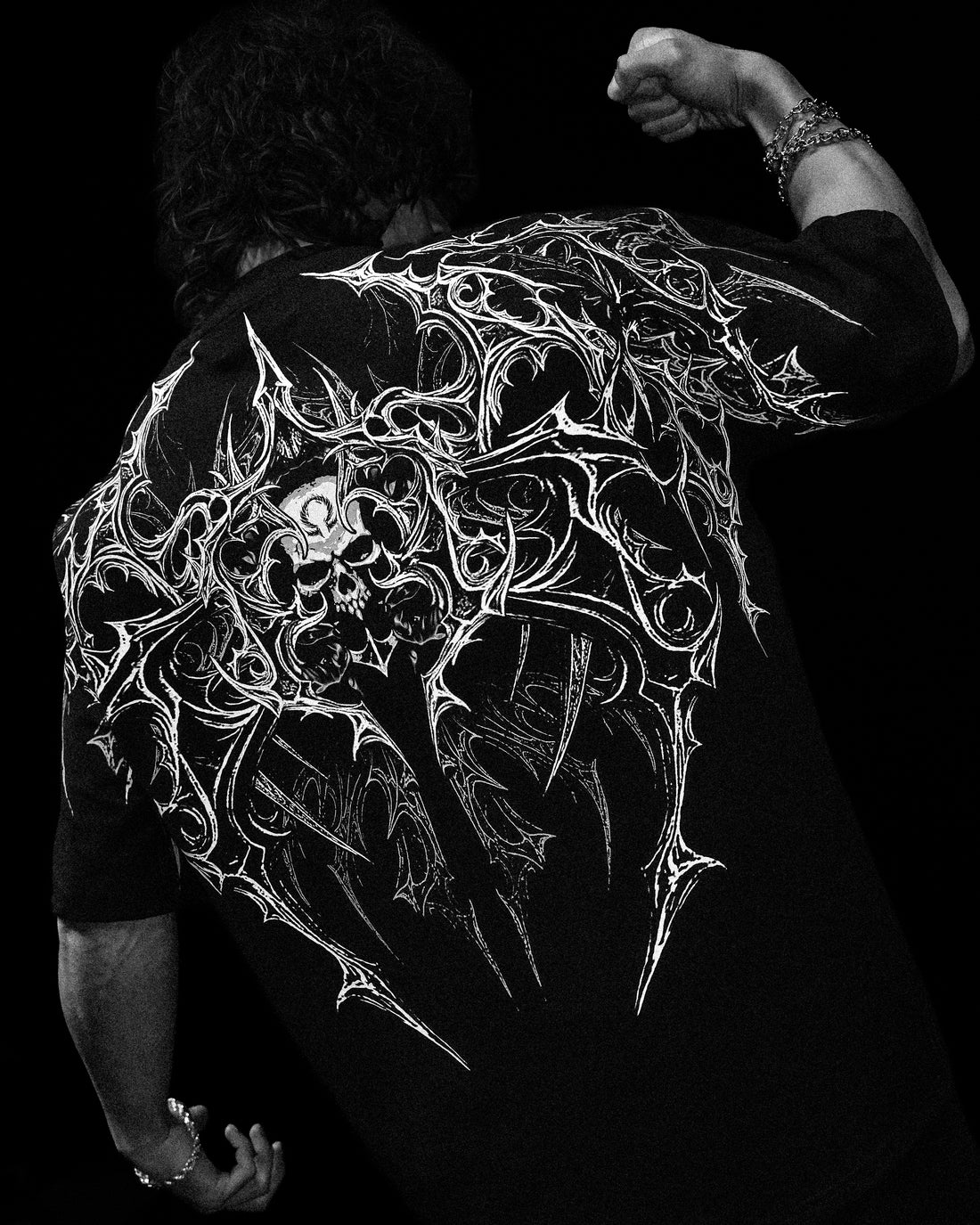 Deathwing Oversized T-shirt [VOID BLACK]