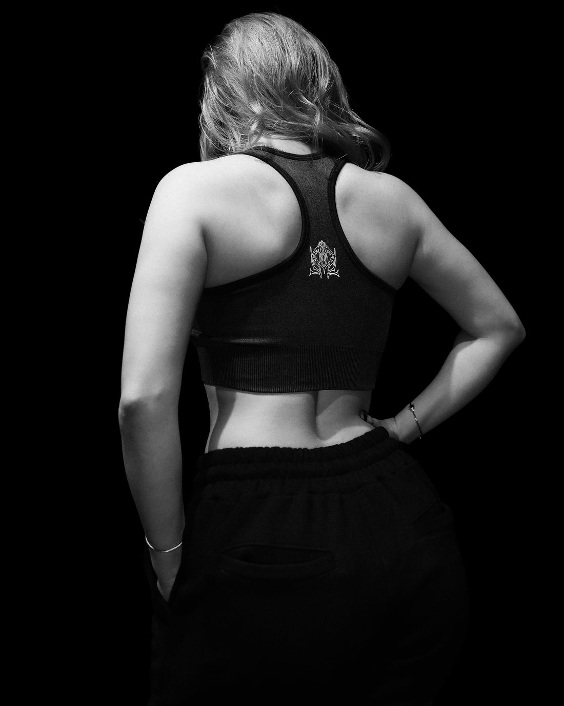 Women's Void Tech™ Blood Sigil Sports Bra [VOID BLACK]
