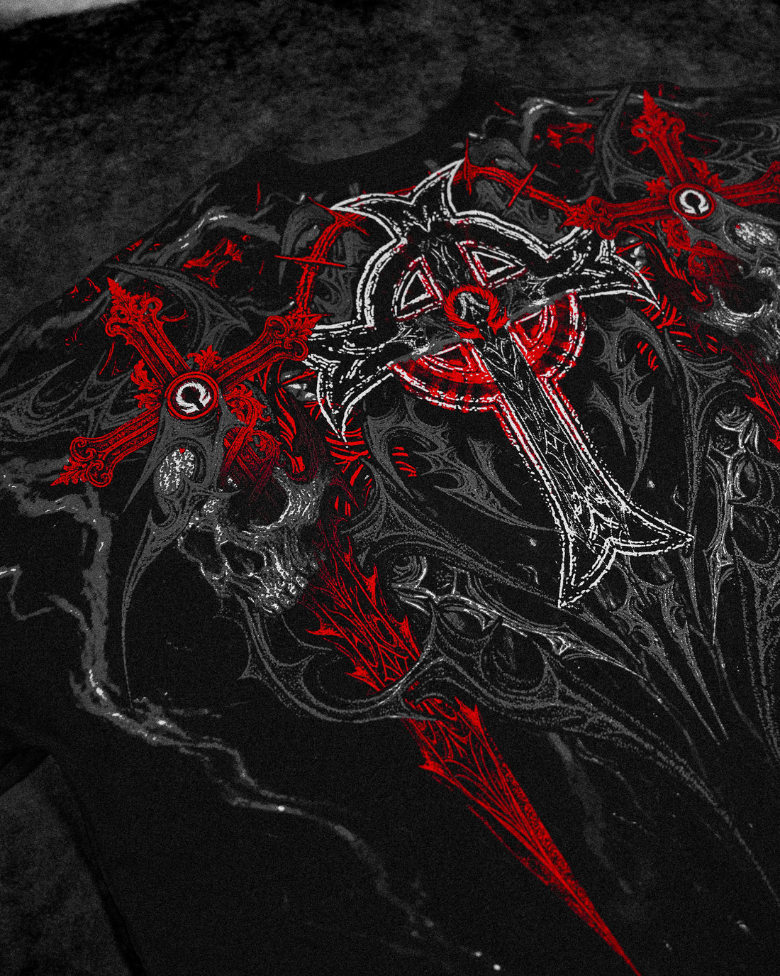 Resurrection Oversized T-shirt [NIGHTMARE]