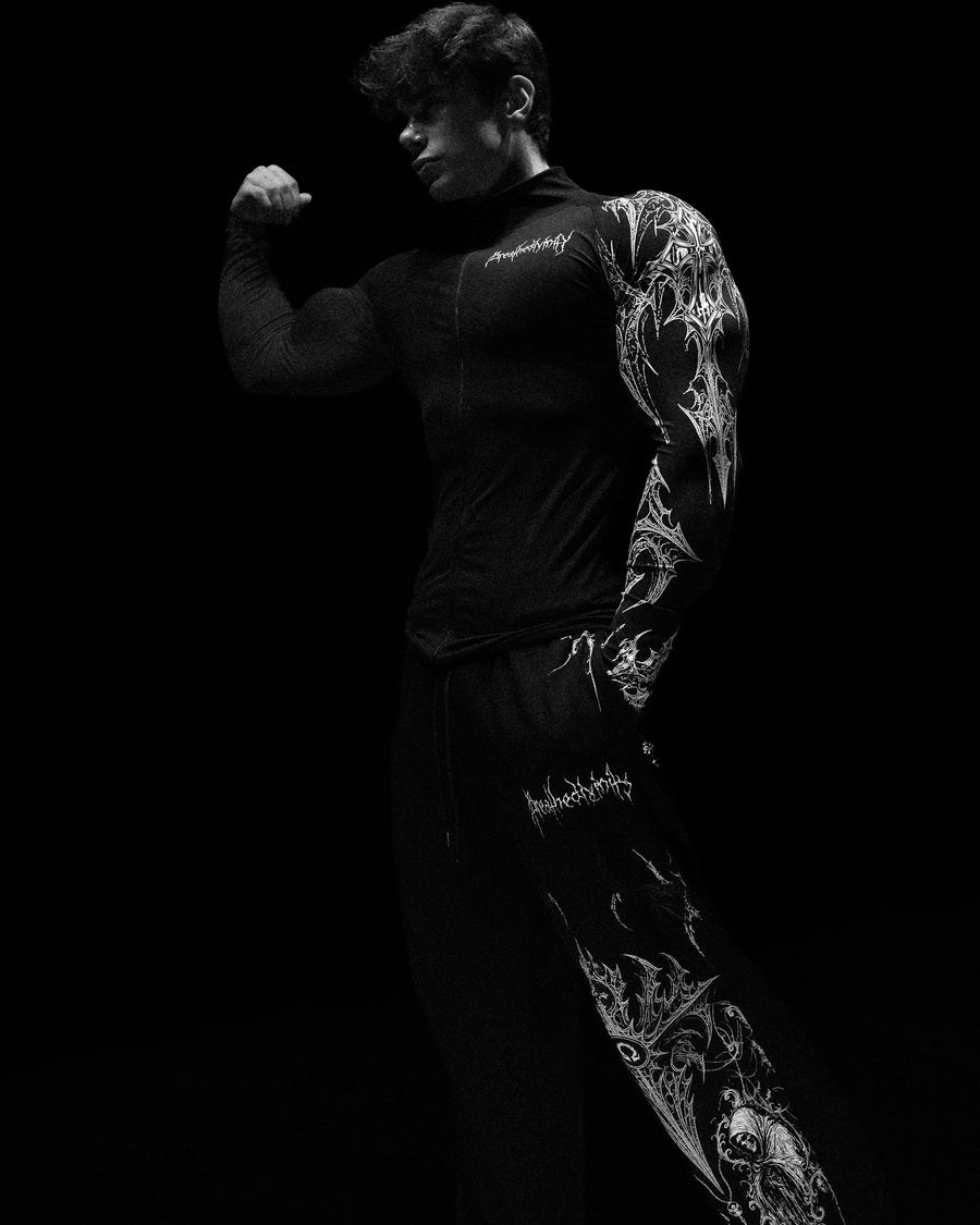 Void Tech™ Vampire Hunter Zip-up Compression [MIDNIGHT]