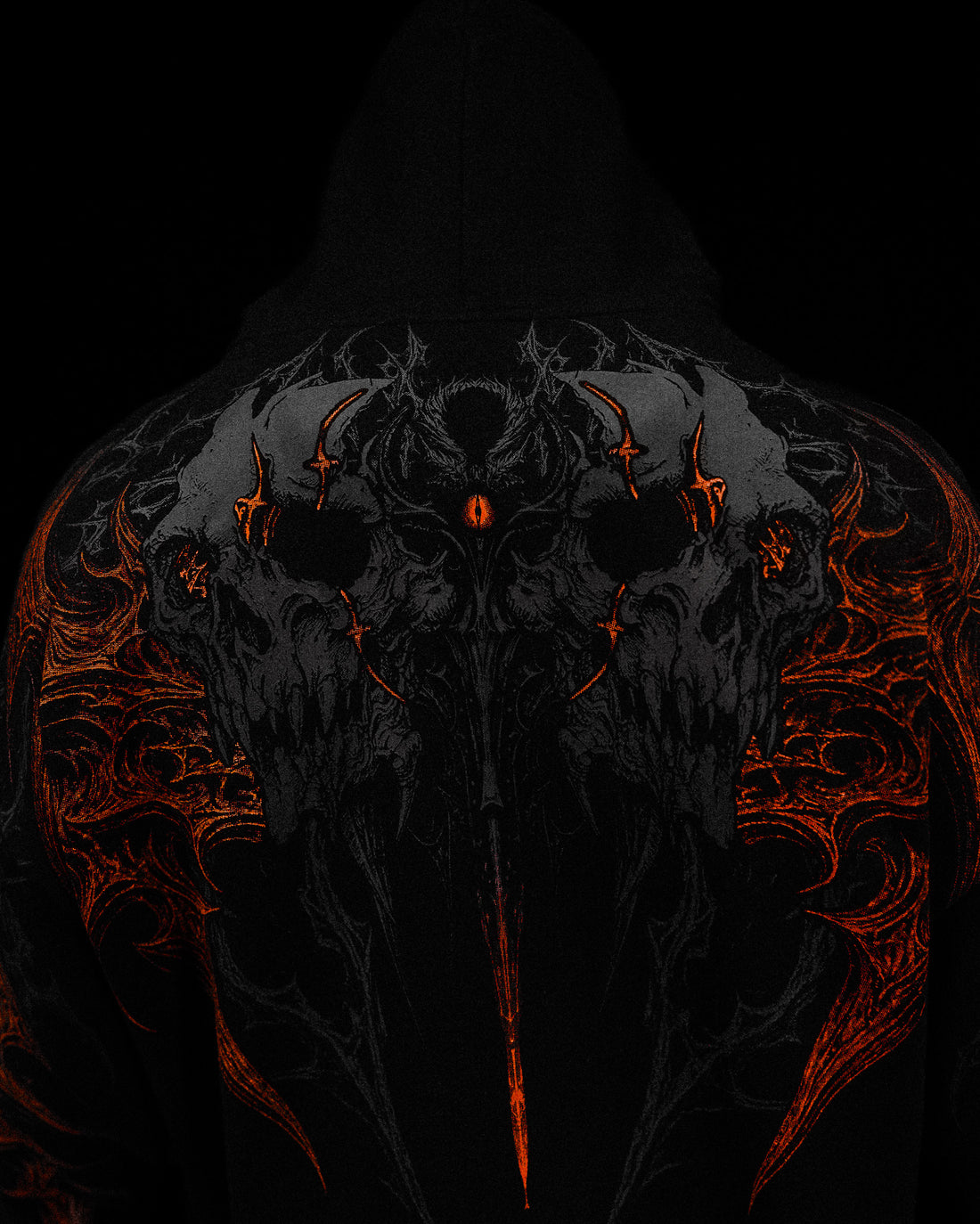 Eclipse Oversized Pullover Hoodie [SCORCH]