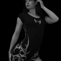Womens Void Tech™ Revenant Open Back Bodysuit [VOID BLACK]