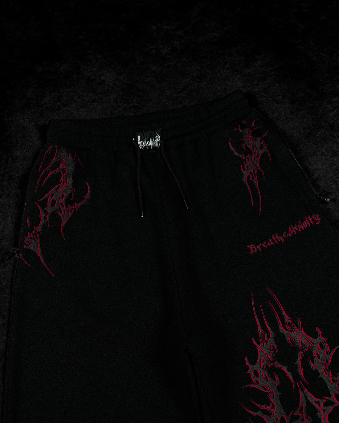 Archangel Blade Uncuffed luxury sweatpants [HELLFIRE RED]