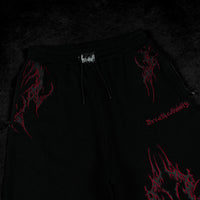 Archangel Blade Uncuffed luxury sweatpants [HELLFIRE RED]