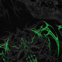 Immortality Oversized Zip-Up Hoodie [GLOW IN THE DARK]