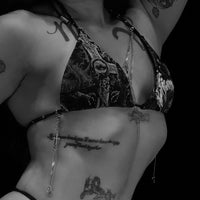 Women's Leviathan Swimsuit Top [VOID BLACK]
