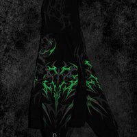 Immortality Oversized Zip-Up Hoodie [GLOW IN THE DARK]