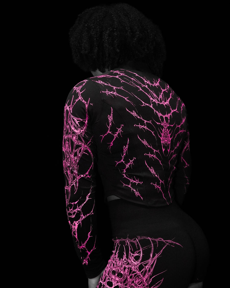 Women's Void Tech™ Widowmaker Zip-up Compression Jacket [BLOSSOM PINK]