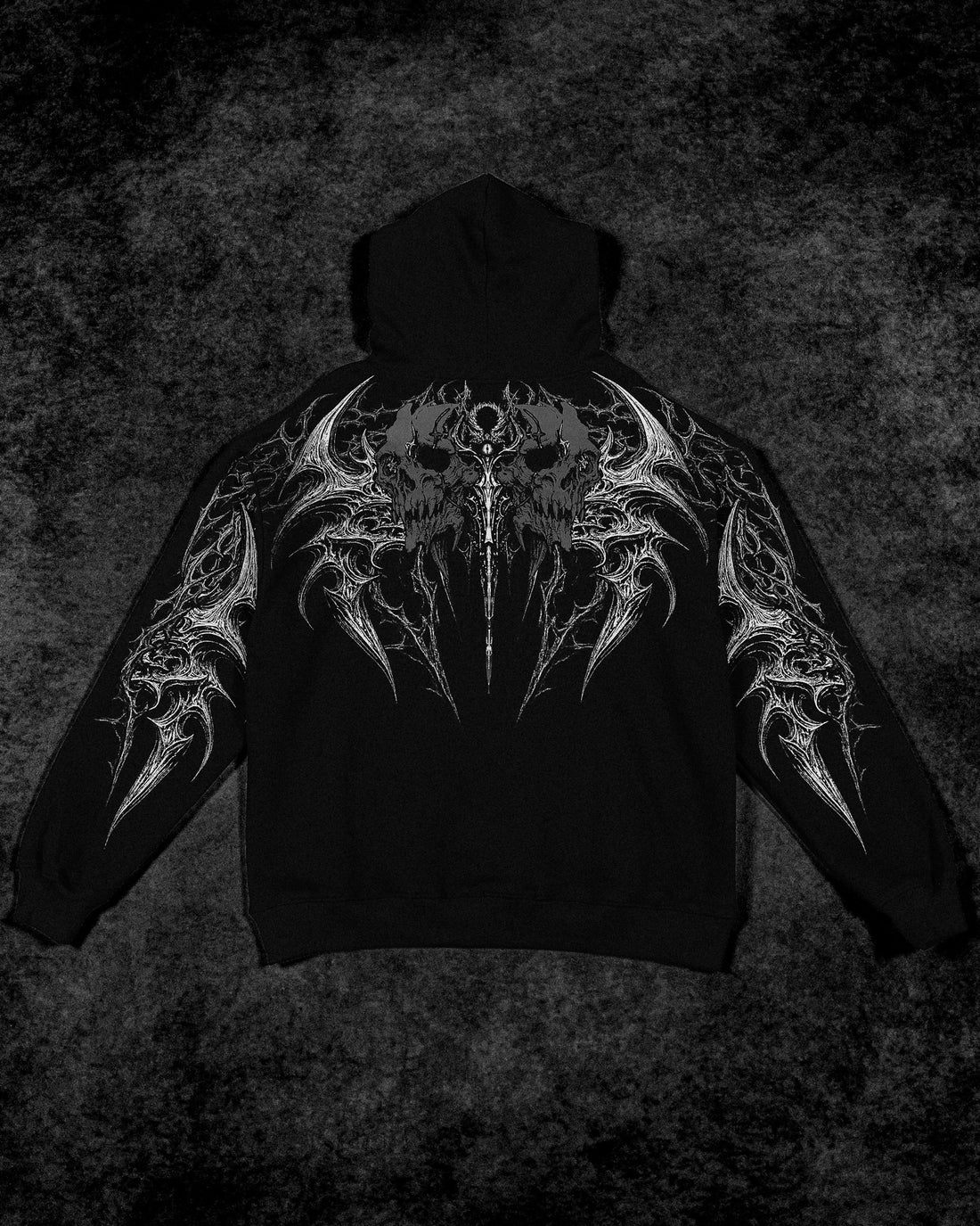 Eclipse Oversized Pullover Hoodie [MIDNIGHT]