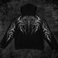 Eclipse Oversized Pullover Hoodie [MIDNIGHT]