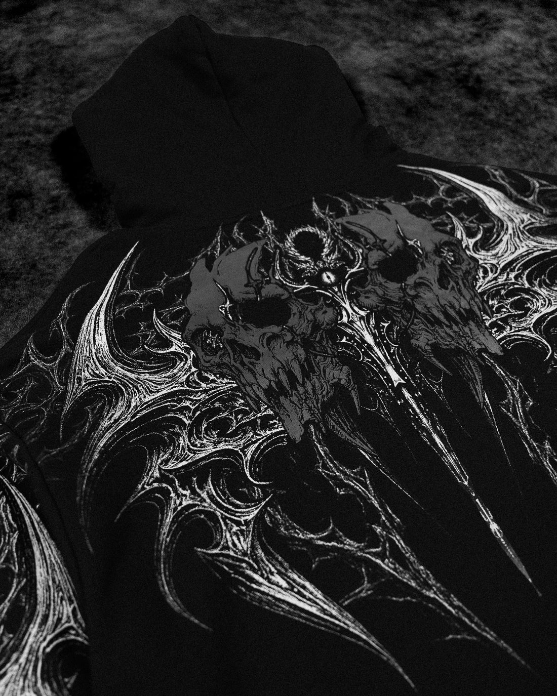 Eclipse Oversized Pullover Hoodie [MIDNIGHT]