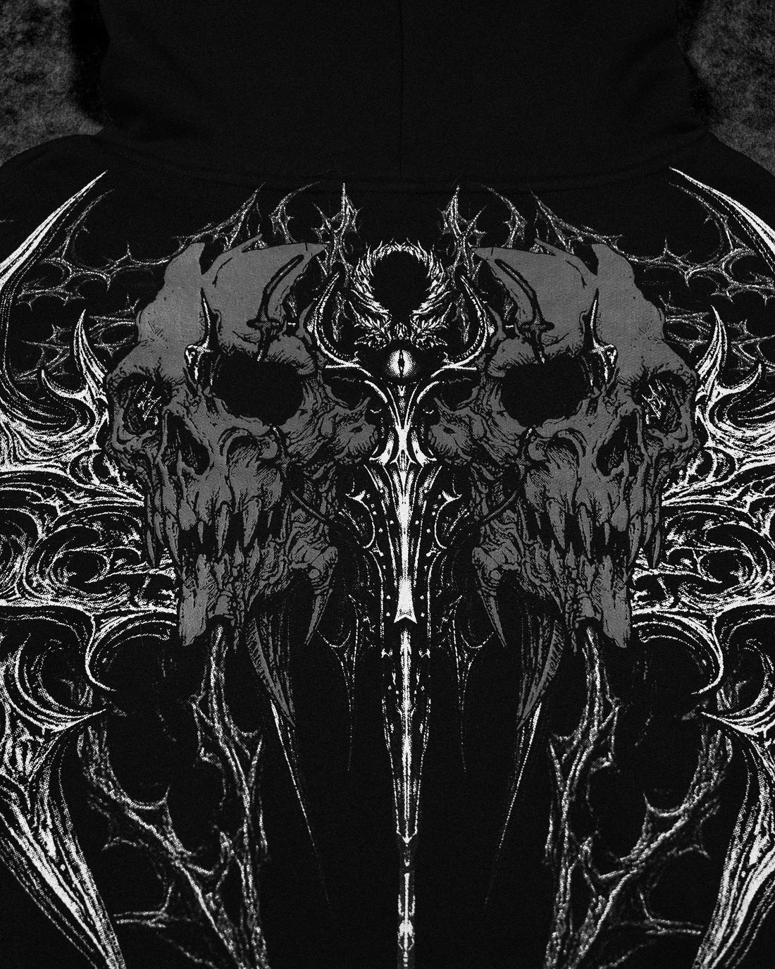 Eclipse Oversized Pullover Hoodie [MIDNIGHT]