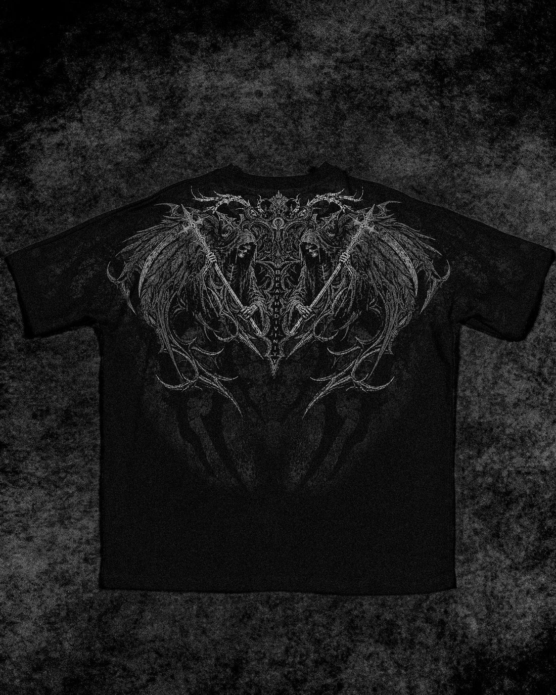 Blood Reaper Oversized T-shirt [VOID BLACK]