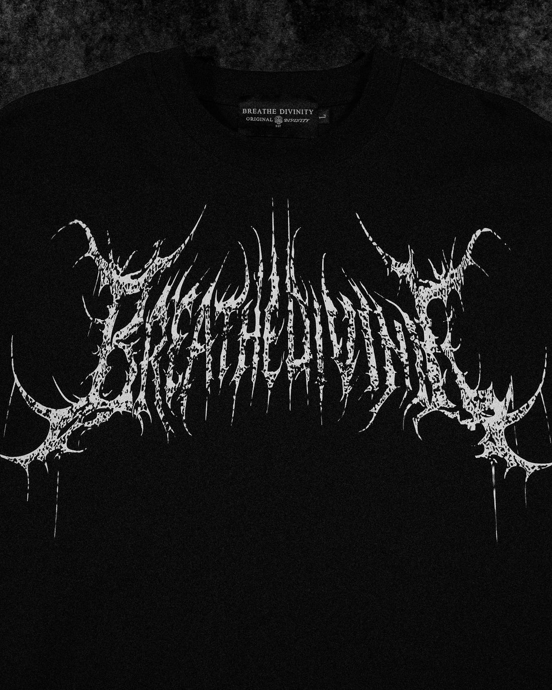 Seraphim Oversized T-SHIRT [VOID BLACK]