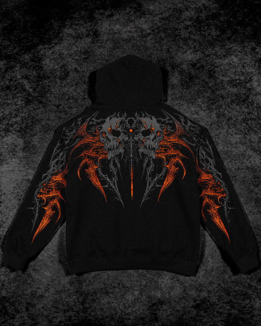 Eclipse Oversized Pullover Hoodie [SCORCH]