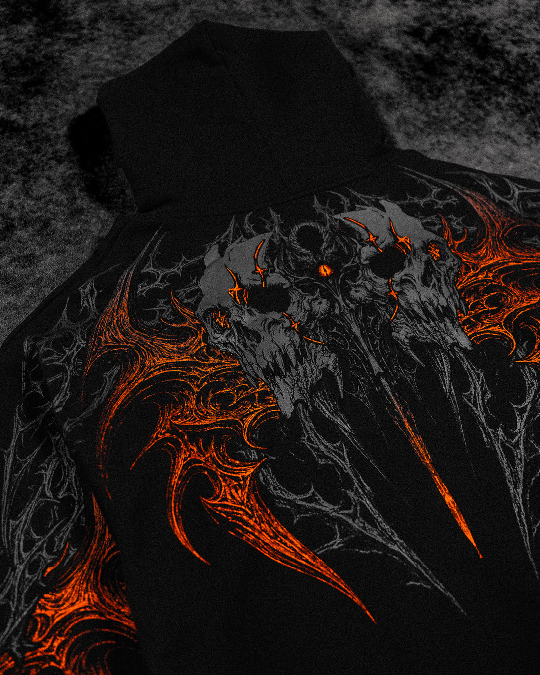 Eclipse Oversized Pullover Hoodie [SCORCH]
