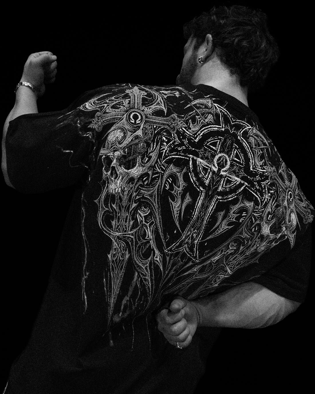 Resurrection Oversized T-shirt [VOID BLACK]