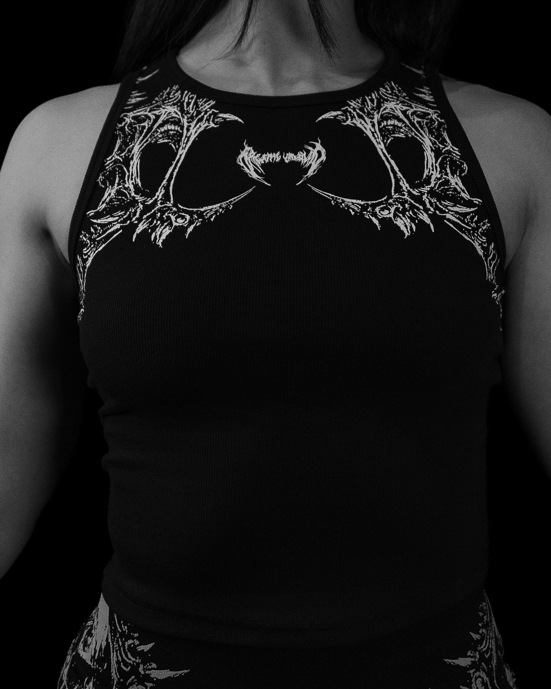 Women's Nightveil Tank top [VOID BLACK]