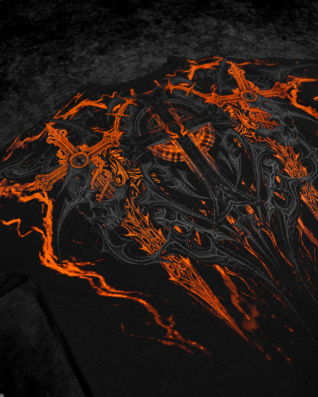 Resurrection Oversized T-shirt [SCORCH]