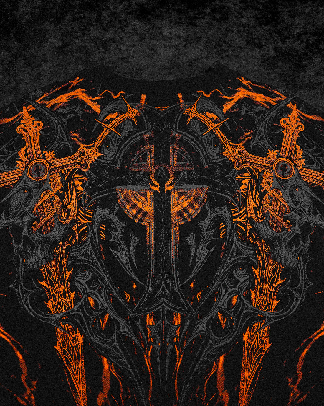 Resurrection Oversized T-shirt [SCORCH]