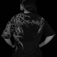 Womens Immoria Oversized Lightweight Tee [VOID BLACK]