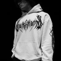 Nightfall Oversized Pullover Hoodie [DIVINE WHITE]