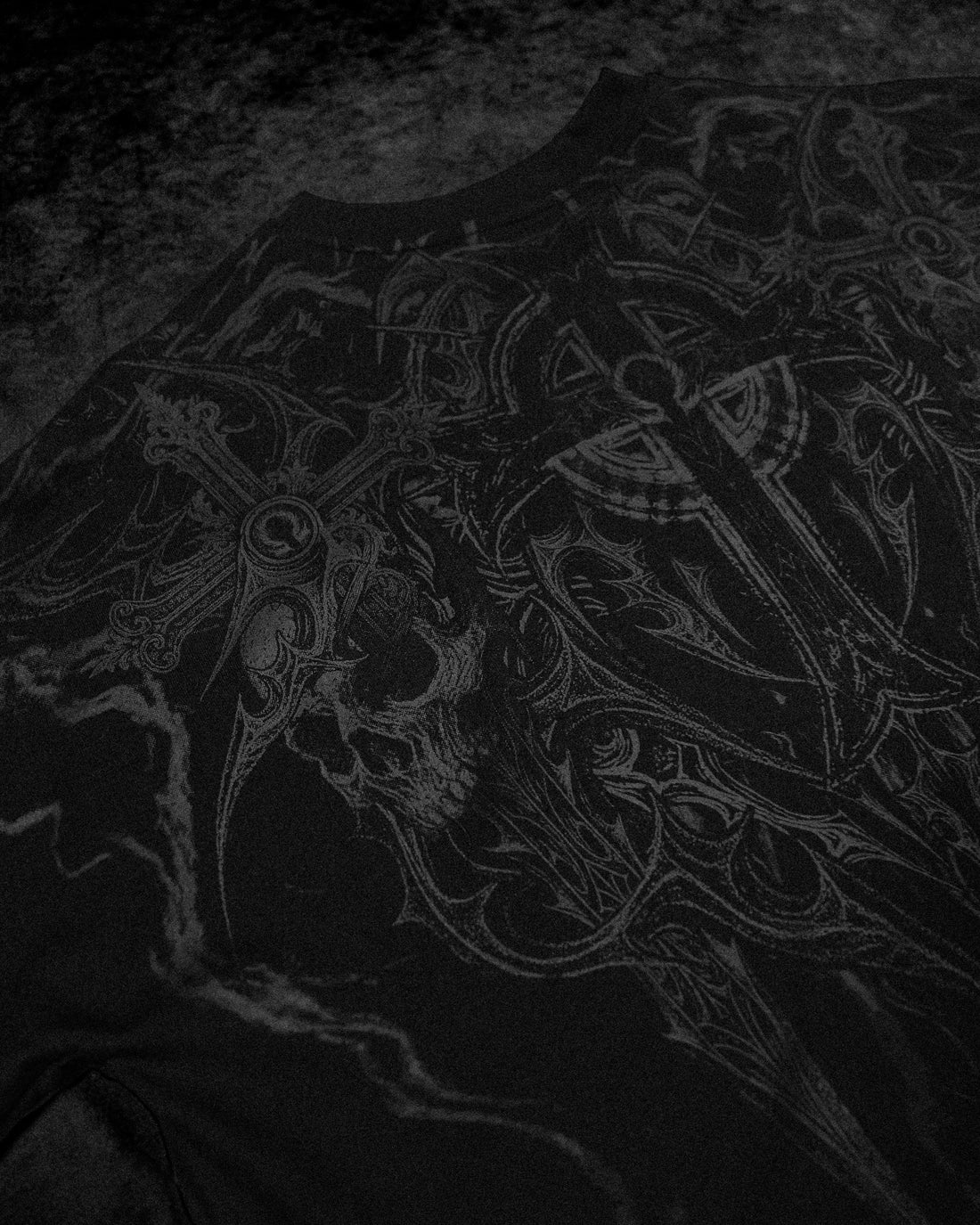 Resurrection Oversized T-shirt [DARKNESS]