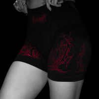 Women's Void Tech™ Crimson Vow Seamless Shorts [NIGHTMARE]