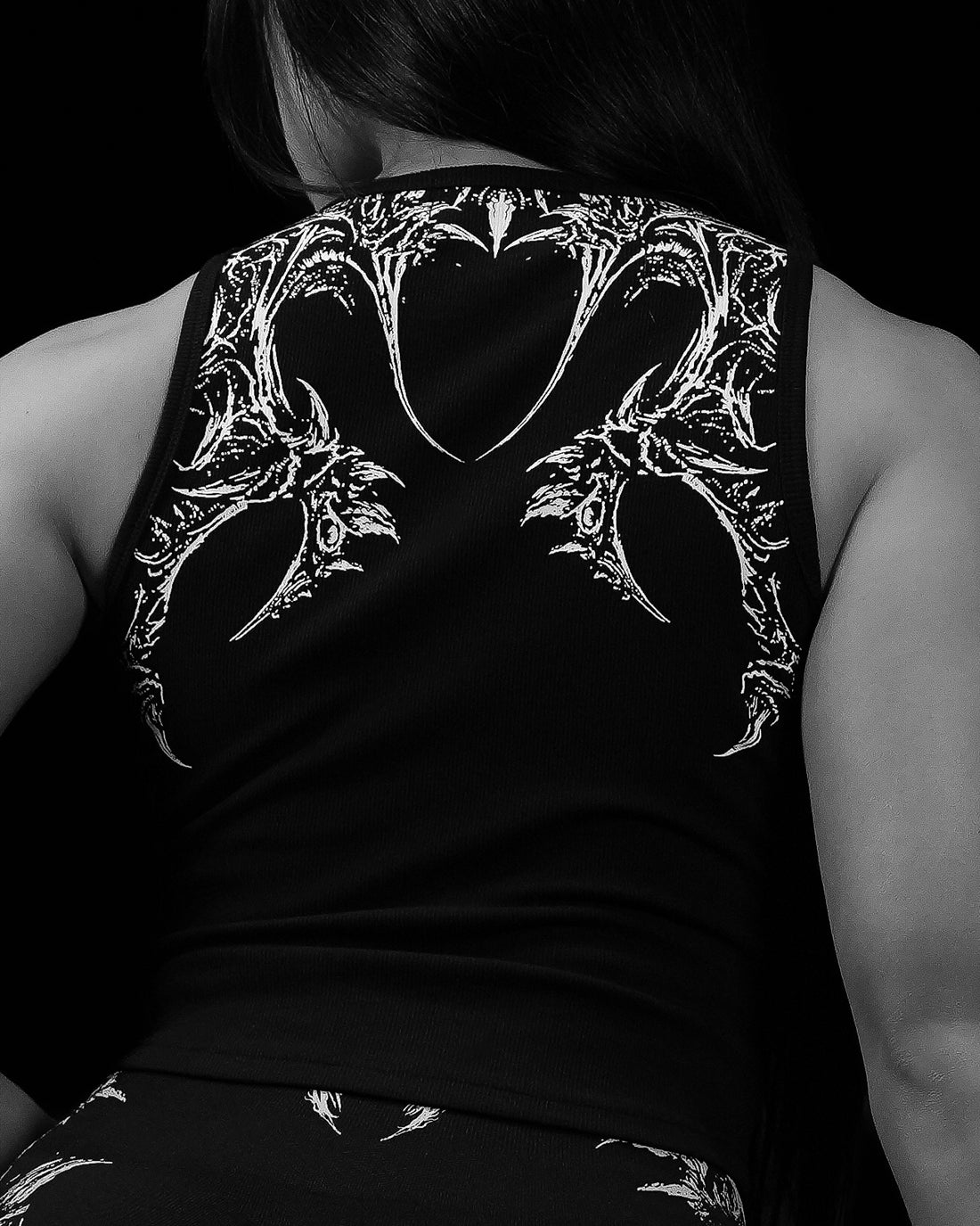 Women's Nightveil Tank top [VOID BLACK]