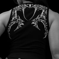 Women's Nightveil Tank top [VOID BLACK]