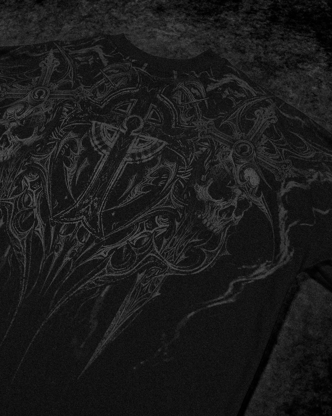 Resurrection Oversized T-shirt [DARKNESS]