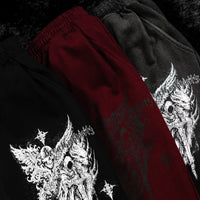 Dark Souls Banana Shape cuffed sweatpants [VOID BLACK]
