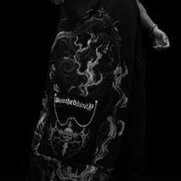 Deathwish Luxury Tarnished Uncuffed Cargos [VOID BLACK]