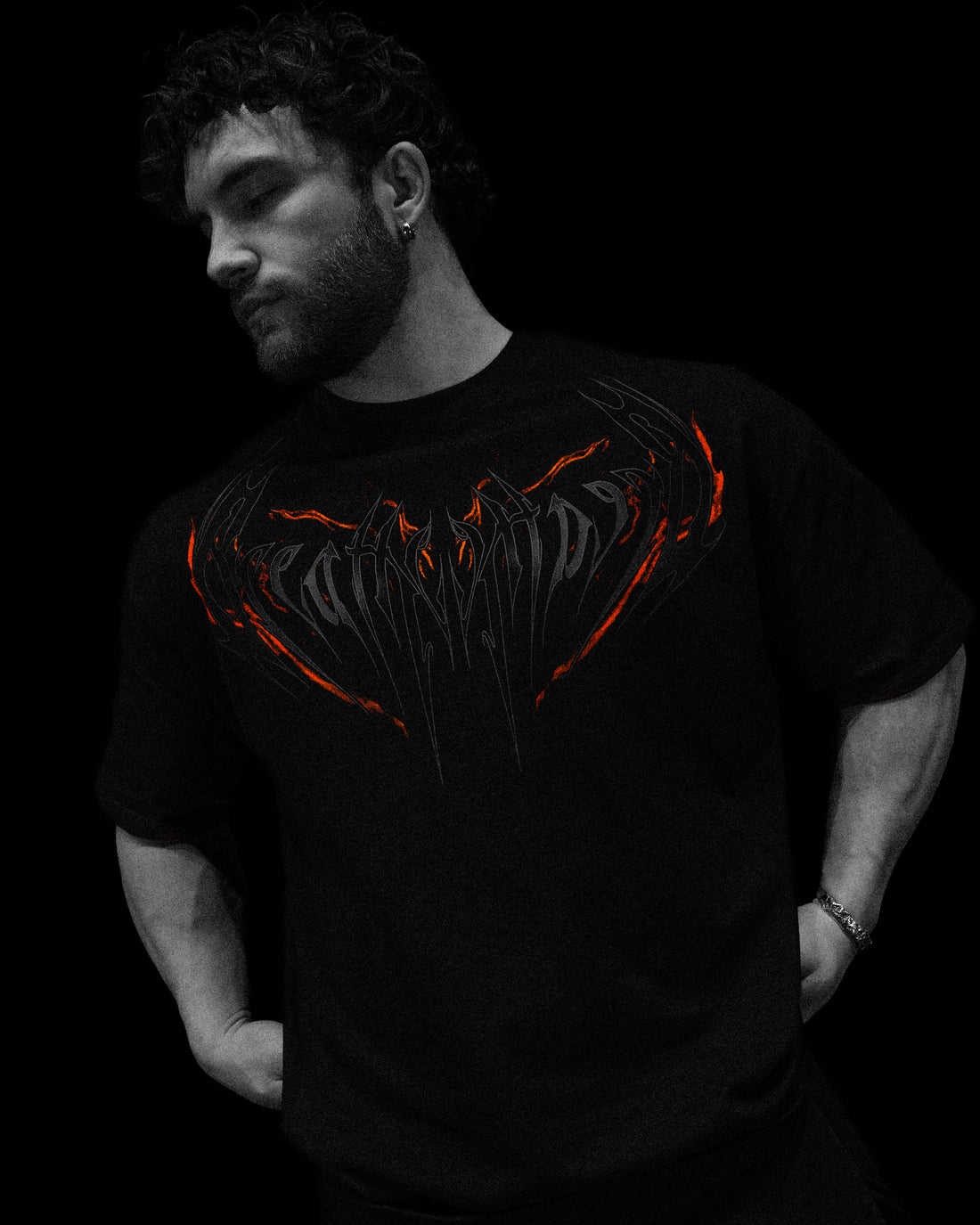 Resurrection Oversized T-shirt [SCORCH]