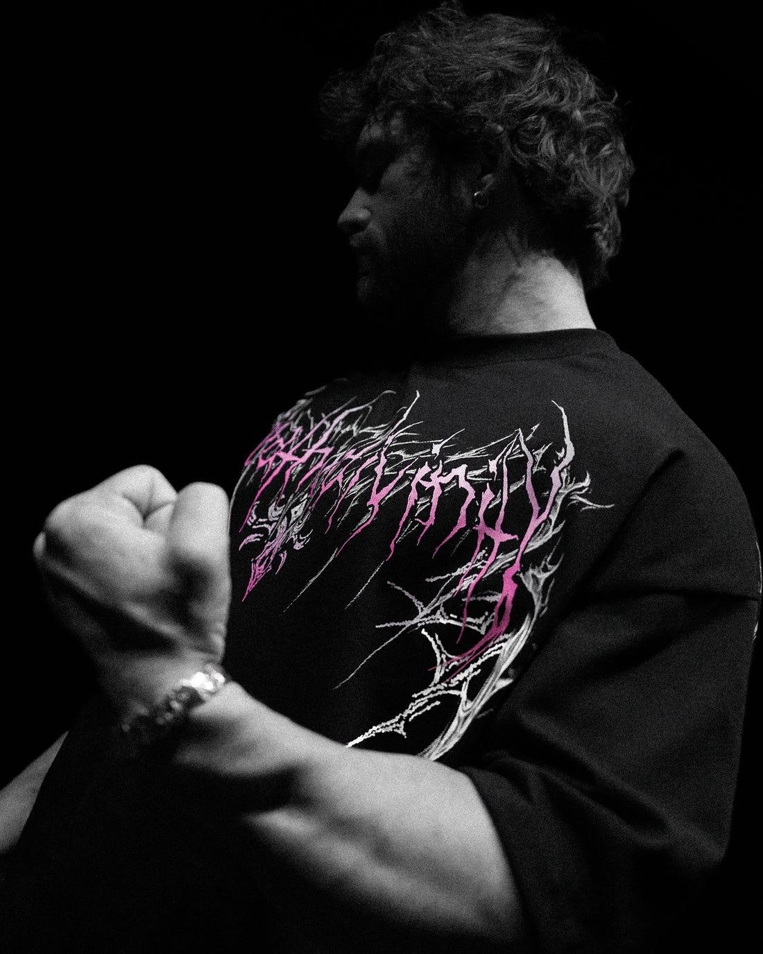 Heaven's Gate Oversized T-shirt [BLOSSOM PINK]