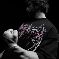 Heaven's Gate Oversized T-shirt [BLOSSOM PINK]