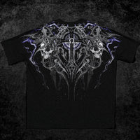 Resurrection Oversized T-shirt [HOLLOW PURPLE]