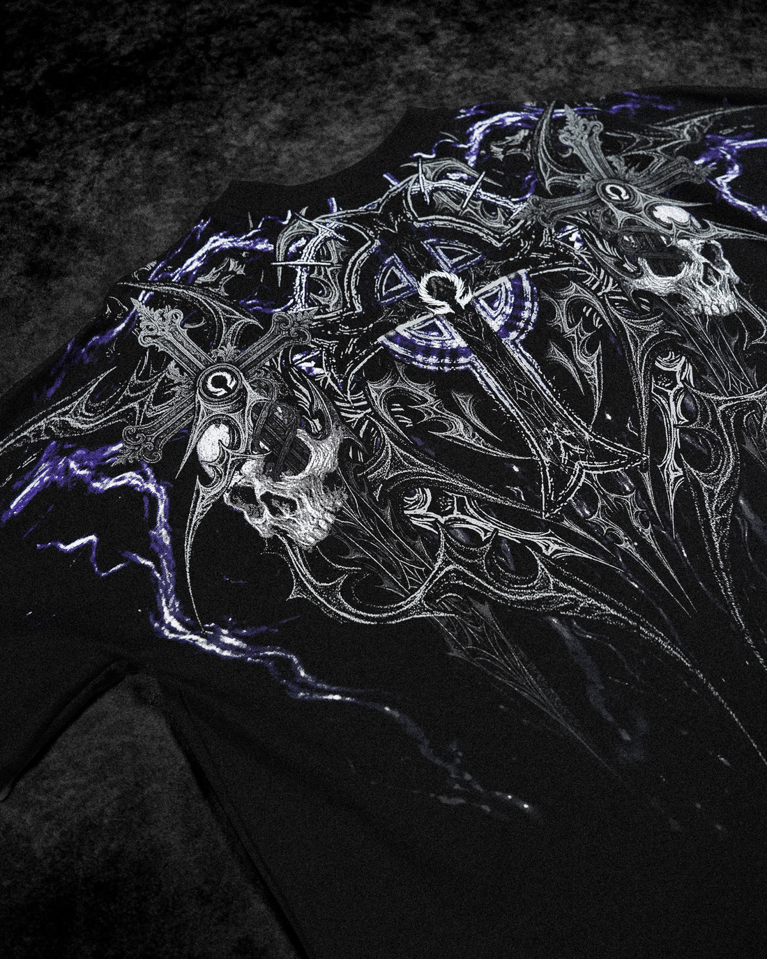 Resurrection Oversized T-shirt [HOLLOW PURPLE]