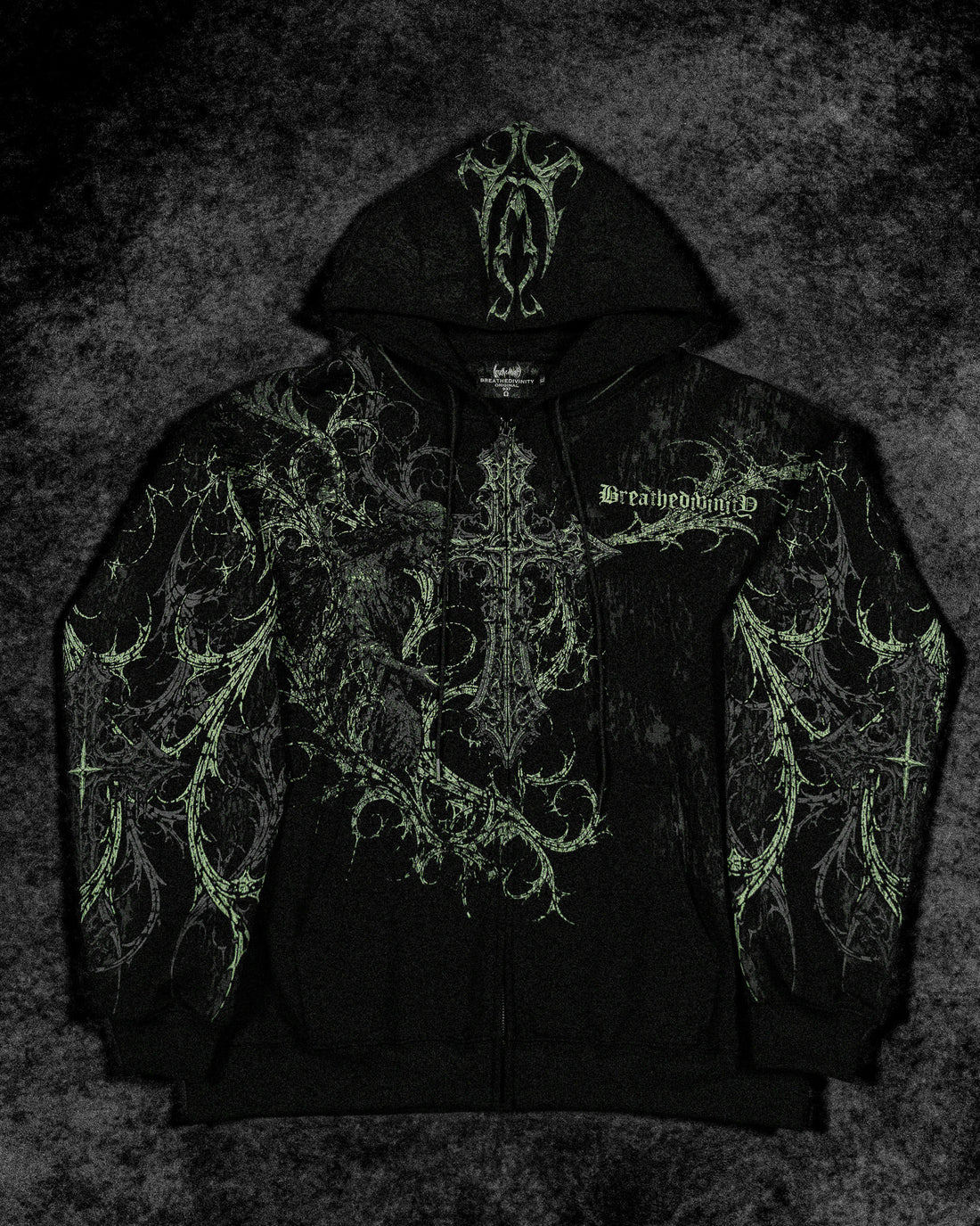 Sanctuary Oversized Zip-up Hoodie [DECAY]